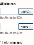 Displaying max.Upload size