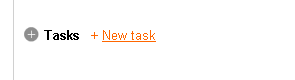 screenshot of showing task contents